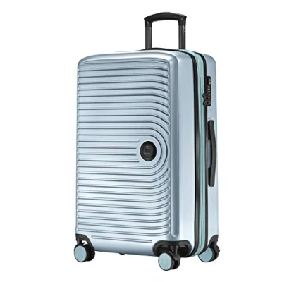 Image de Hauptstadtkoffer Mitte Valise Rigide de Taille Moyenne, TSA, 4 Roulettes, Bagage en Soute avec Extension Volume 8 Cm, 68 88 L, Bleu Piscine