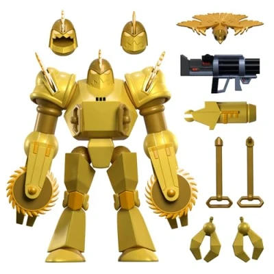 Image de SUPER7 ULTIMATES! SilverHawks Buzz Saw Figurine de 20,3 cm avec Accessoires, Objets Collection Classiques et Jouets rétro