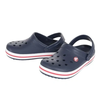 Image de Crocs Crocband Clog K Mixte enfant Sabots, Navy/Red, 36/37 EU