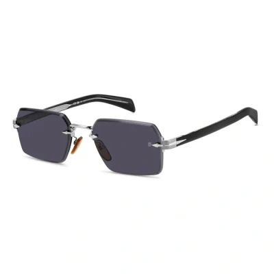 Image de Lunettes De Soleil David Beckham Db 7109/s Col. 06j/mt Hommes Géométrique Or La Havane