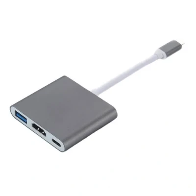 Image de Adaptateur multiport USB C vers (PD), C, compatible HDMI 4K