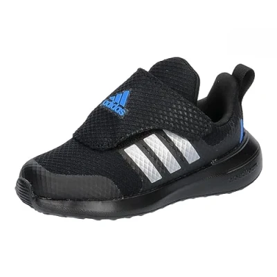 Image de adidas Fortarun 2.0 Shoes Kids Running, Core Black/Silver met./Bright Royal, 26.5 EU