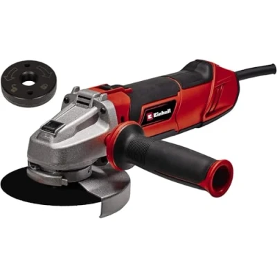 Image de Einhell Meuleuse d&#039;angle Ø125mm TE AG 125/1010 CE Q (1010W, écrou à fixation rapide, capot de protection) Livré sans disque coupe