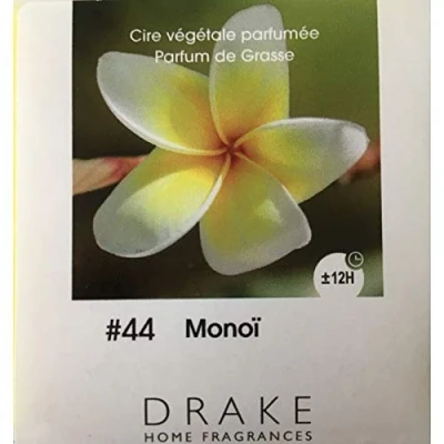 Image de Carré fondant pour brûle parfum Monoï et Tiaré