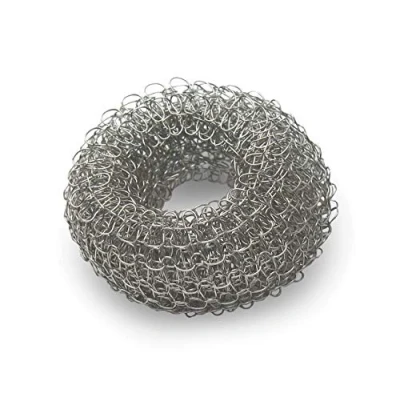 Image de Tredoni Anneau Éliminateur de Calcaire en Acier Inoxydable Réutilisable Maille dÉtartrant pour Fourrure la Chaudière/Bouilloire 2x4cm