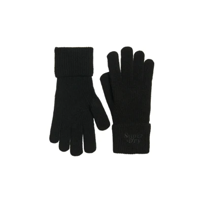 Image de Superdry SOFT Gants, Femme, Taille: One Size, Black