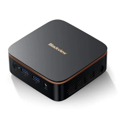 Image de Blackview MP20 Mini PC Intel Twin Lake N150(jusqu&#039;à 3,6 GHz), 16 Go RAM 512 M.2 SSD Ordinateur de Bureau, WiFi 6/BT5.2/USB*4/HDMI+DP Dual Display 4K@60Hz UHD/VESA pour Bureau/Nas multifonction