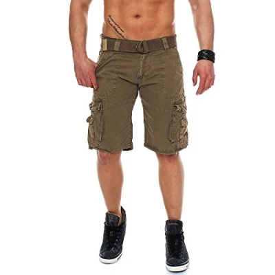Image de Geographical Norway Bermuda pour homme Vert Large