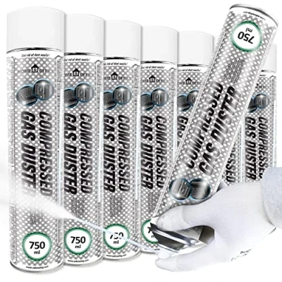 Image de AABCOOLING Bombe Froid Home&amp;Office Compressed Gas Duster 750ml air Freeze, Spray Congélateur à Tube, a Froid, jusqu&#039;à 50 C, 7 Pièces