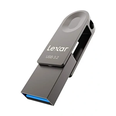 Image de Lexar Clé USB 128 Go (USB Type C et A), 2 en 1 3.0 Stick Vitesse de Lecture jusqu&#039;à 100 Mo/s, JumpDrive Prend Charge OTG