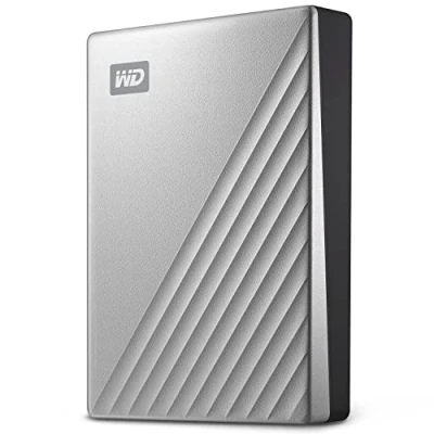 Image de Western Digital WDBKYJ0020BSL WESN disque dur externe 2 To Argent Neuf