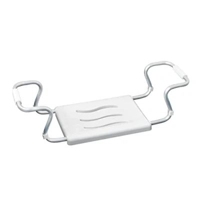 Image de WENKO Siège de baignoire Secura extensible, capacité charge 120 kg Blanc