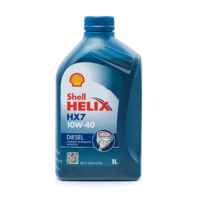 Image de Shell Helix HX7 DIESEL 10W 40 1I Huile moteur 550040427 RENAULT: SCENIC 2, Kangoo II / GRAND Kangoo, 3, DACIA: Duster SUV