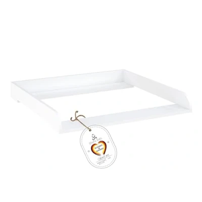 Image de Shefa Kids 800 Table à langer universelle compatible avec les commodes Malm, Hemnes et Nordli Series Blanc