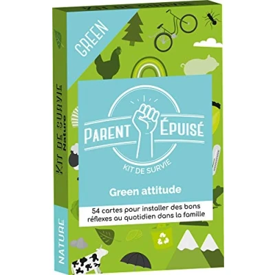Image de Jeu de cartes Parent épuisé Kit survie Green Attitude ASMODEE À partir 7 ans 2 joueurs