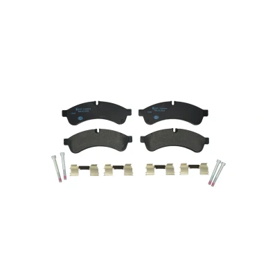 Image de HELLA 8DB 355 039 251 Jeu de plaquettes frein préparé pour indicateur d&#039;usure avec vis d&#039;étrier accessoires IVECO: Daily 6