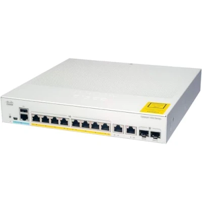 Image de Cisco Catalyst C1000 8T E 2G L commutateur réseau Géré L2 Gigabit Ethernet (10/100/1000) Gris Neuf