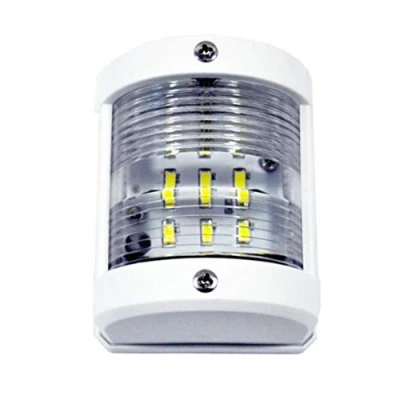 Image de Bateau 12 V Feux de Navigation Blanc Poupe LumièRe SéCurité Nuit Voile Signal Lampe pour PêChe Yacht Ponton