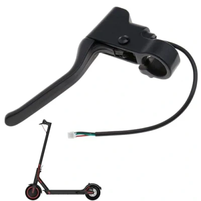 Image de OcioDual Poignée de Frein en Noir Remplacement Compatible avec Le Scooter électrique Xiaomi 1S M365 Pro Levier Rechange Aluminium laqué