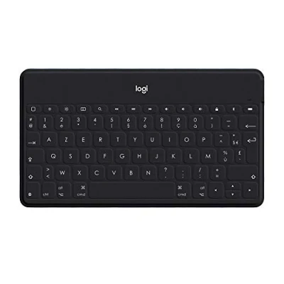 Image de Logitech Keys To Go QWERTY Italien Bluetooth Noir Neuf