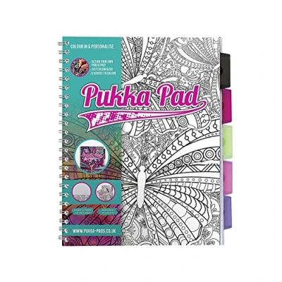 Image de Pukka Pads Carnet A4 à colorier et personnaliser