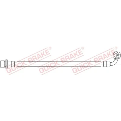 Image de QUICK BRAKE 58.003 Flexible De Frein 240 TOYOTA: Land Cruiser Prado 120
