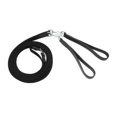 Image de Horka Longues Rênes Webband Noir/Argent Full