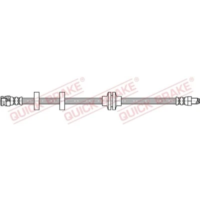 Image de QUICK BRAKE 32.819 Flexible De Frein 490 M10x1 FIAT: Doblo I Cargo, Break