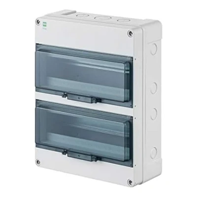 Image de ELEKTRO PLAST AK3 AT1 GL M x x, Gris Clair, 2209 01: 2 reihig für 26 Module