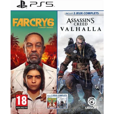 Image de COMPILATION AC VALHALLA + FAR CRY 6 PS5