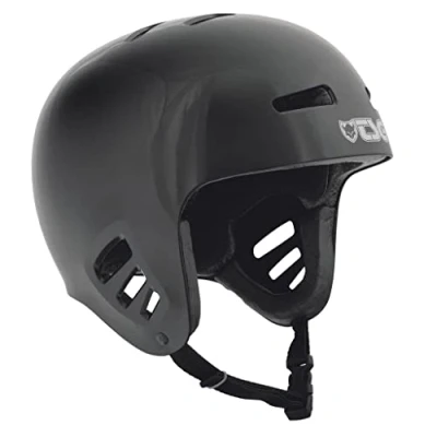 Image de TSG Dawn Solid Color Casque Noir Taille S M