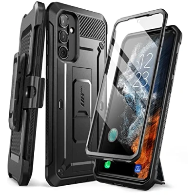 Image de SUPCASE Unicorn Beetle Pro Coque pour Samsung Galaxy A54 avec Support [Protecteur d&#039;écran intégré] [Protection de qualité Militaire] Étui Robuste intégral à 360 et béquille 5G, Noir