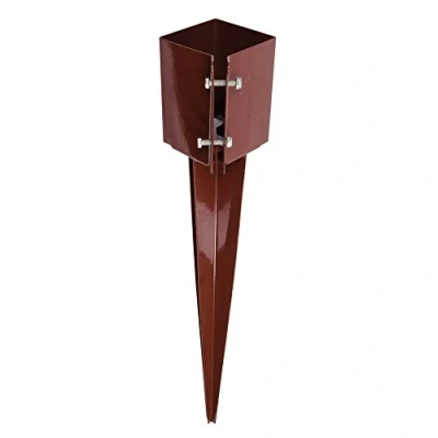 Image de Support de poteau à planter FIXMAN 100 x 750 mm Acier Galvanisé et peint par poudrage