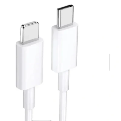 Image de Cable pour iPhone USB C vers Lightning , cable1M 14/14 Pro/13/13 Mini/13 Pro/12 Mfi Certifié charge rapide