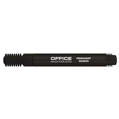 Image de Office Products 1707121105 Marqueur permanent, largeur de trait : 13 mm rond noir