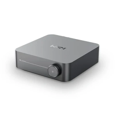 Image de WiiM Amp : Amplificateur de Streaming Multiroom Compatible avec AirPlay, Google Cast, Alexa HDMI, Contrôle Vocal Diffusez Depuis Spotify, Amazon Music, Tidal et Plus Gris Spatial