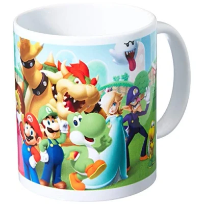 Image de Super Mario Mushroom Kingdom, Multicolore, 11 oz/315 ML Mug