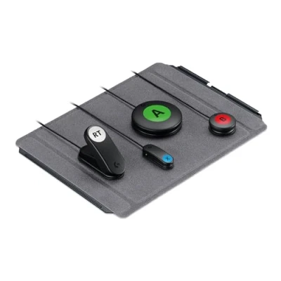 Image de Logitech G Adaptive Gaming Kit For Access Controller, commandes personnalisables haute performance conçues pour la manette Adaptatif consoles Xbox One, 12 boutons et gâchettes Noir