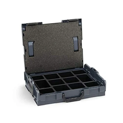 Image de Bosch Sortimo L BOXX 102 Gr1 Anthracite avec L&#039;Utilisation Du Matériel Mit 12 Auges