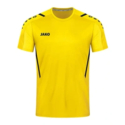 Image de JAKO Maillot Challenge (Manches Courtes), Mixte Enfant, Citro/Noir, 164