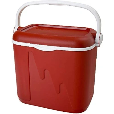 Image de CURVER Glacière Portable avec poignée, idéale pour Camping, Plage, Pique Nique, capacité 32 L, Couleur Rouge