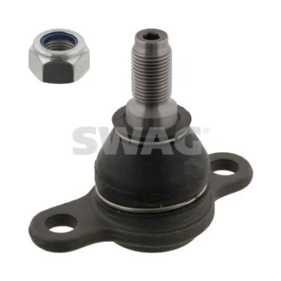 Image de SWAG 99 91 8740 Rotule de suspension Essieu avant gauche, inférieur, droit avec écrou autobloquant 20,4 pour bras oscillant transversal