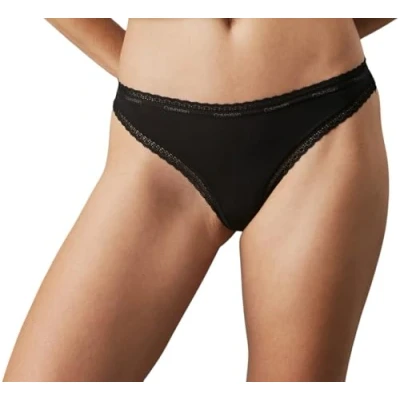 Image de Calvin Klein Underwear Thong String, Femme, Taille: XS, Black