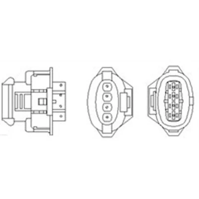 Image de MAGNETI MARELLI 466016355133 Sonde lambda chauffé 4 FIAT: Croma II Break