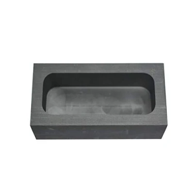 Image de LLF Moule en graphite doré et argenté pour fondre affiner D2kg