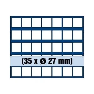 Image de Safe, Tableau, Modèle A Compartiment dim: 33x33 mm. (24 pcs.) Bleu royal 233x185x10 par pc.