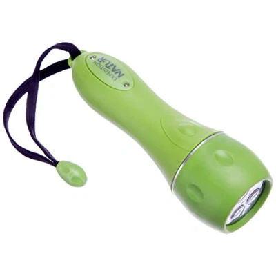 Image de moses 9784 Expedition Lampe de Poche LED Robuste Résistante aux Chocs pour Camping, extérieur et randonnée, Aluminium, Vert
