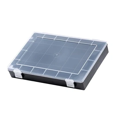 Image de hünersdorff boîte de rangement : tri solide (PP Classic), avec compartiment fixe (24 compartiments), dimensions la T225 x 335 55 mm, fabriqué en Allemagne, 611910