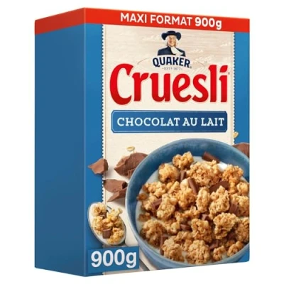 Image de Quaker Cruesli Chocolat au Lait 900 g