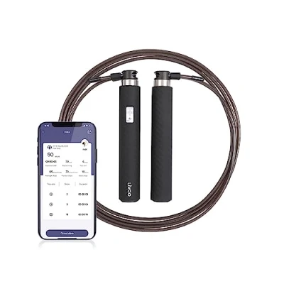 Image de Livoo Corde à sauter connectée DOS189 compatibilité Apple Store &amp; Google Store, 265cm, USB